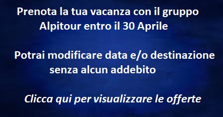 Alpitour prenotazioni